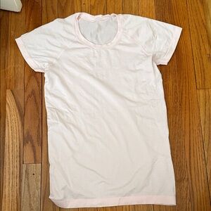 lululemon athletica Pink Short Sleeve Tee